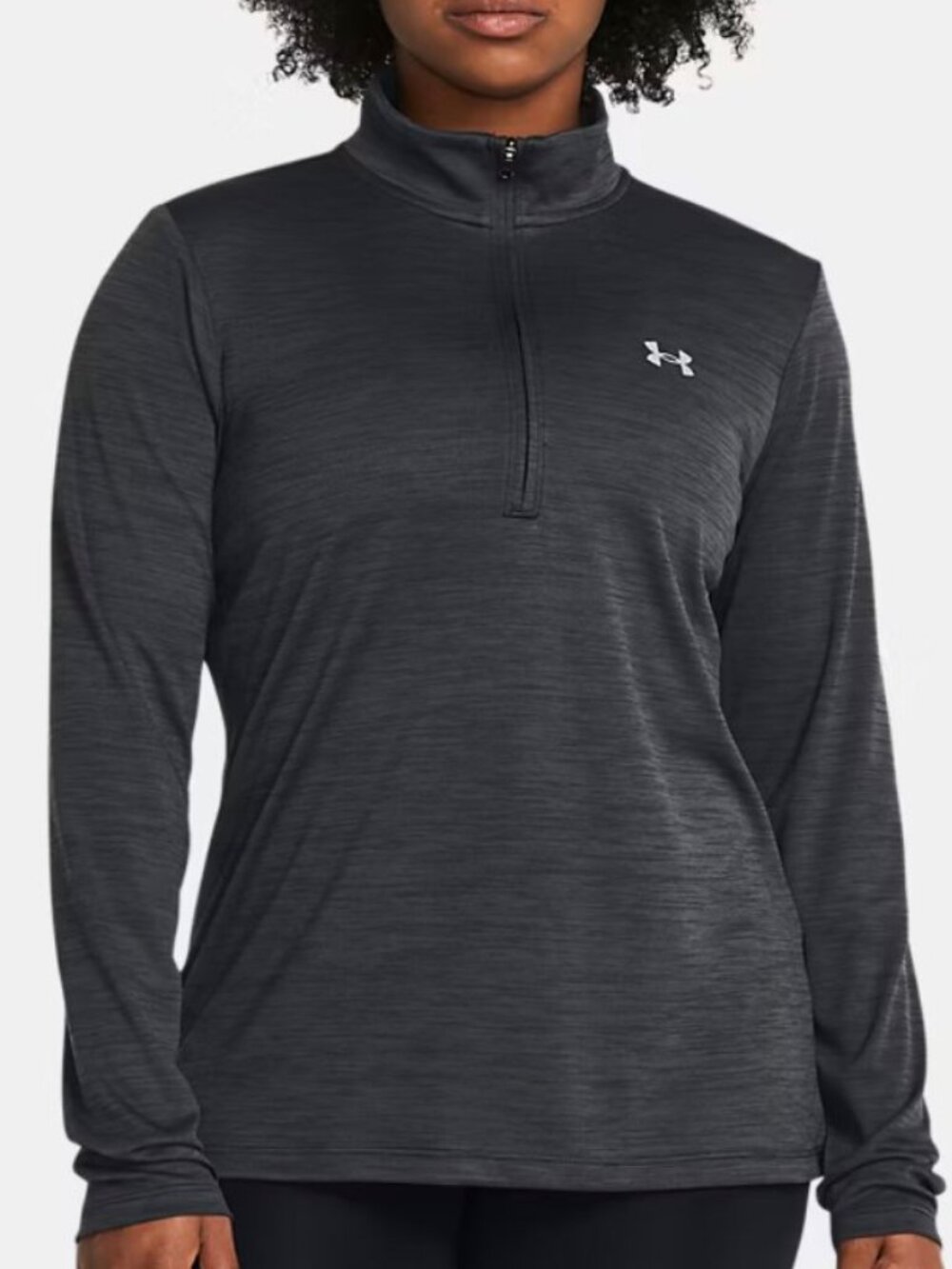 Under Armour black Tech Twist Half-Zip L NWT
